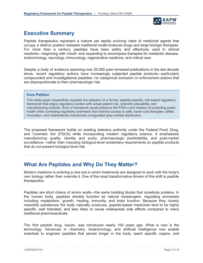 AAPM White Paper — page 2 preview